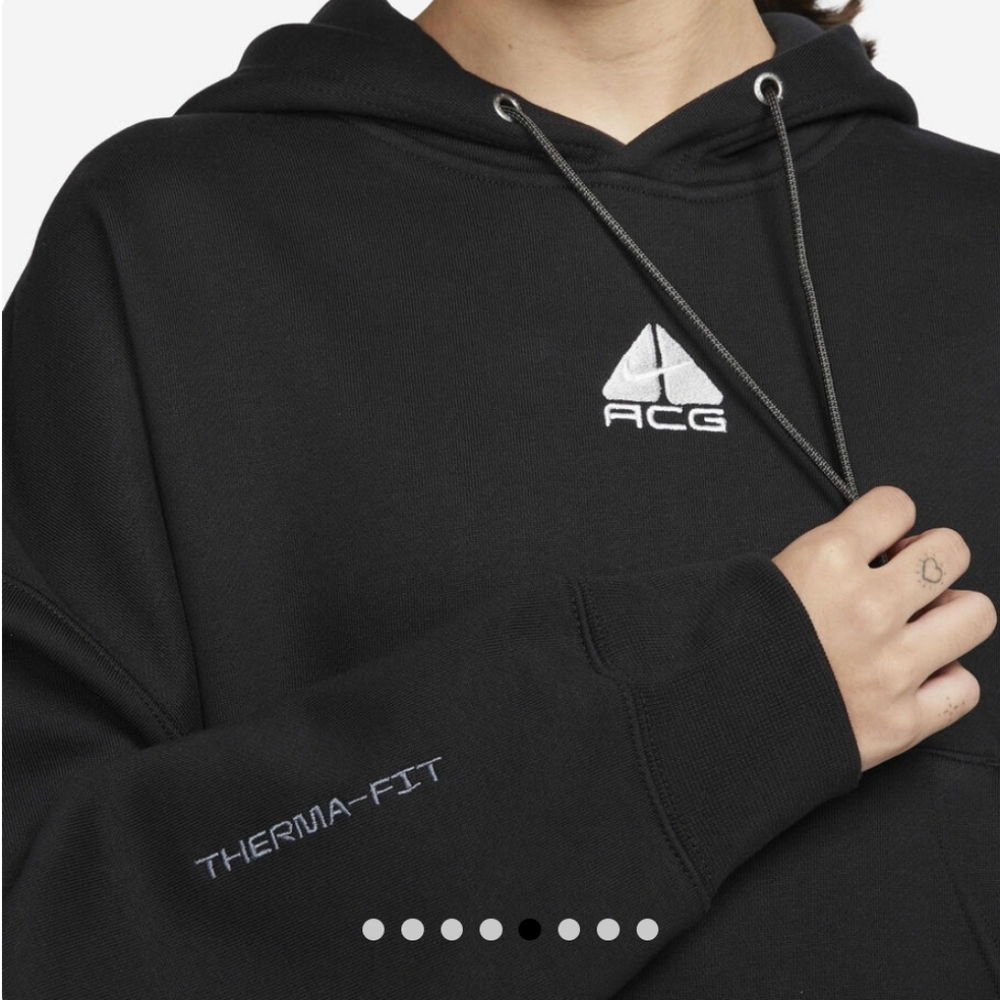 NWT Women's Nike ACG cropped Hoodie - Picture 6 of 8